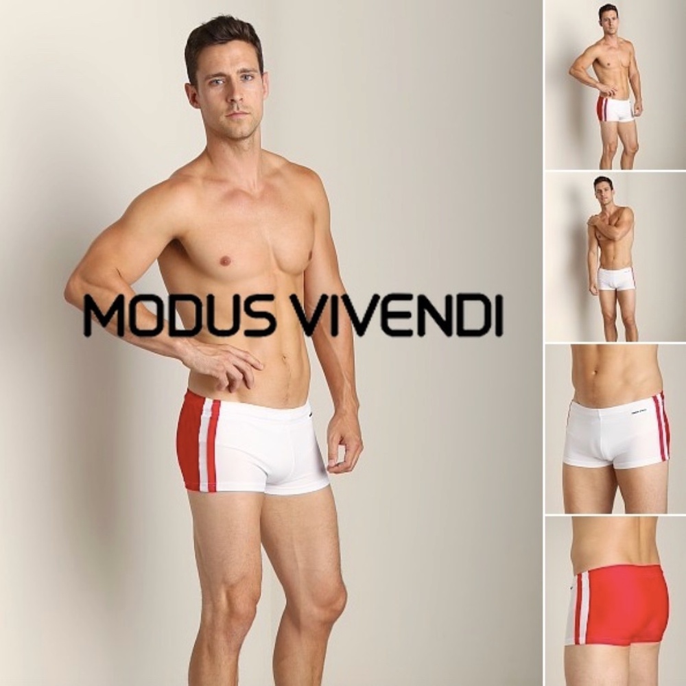 Modus Vivendi Square Cut Swimsuit Large New with tags 80% polyamide/20% elastane